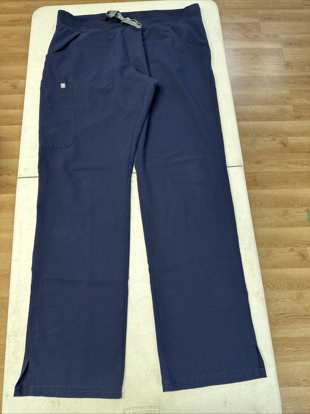 FIGS Technical Collection Women Navy Scrub Pants Size L/T